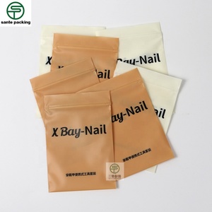 Bolsa con Cierre y Válvula Personalizada de Tamaño Mini, Fabricada con Material PE Biodegradable, para Empacar Herramientas, Ropa, Productos de Belleza y Uñas, Ideal para Calcetines y Zapatos - Product Image 2