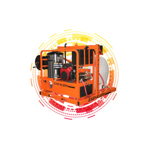 Nettoyeur haute pression industriel à gaz ou à mazout, conçu pour le nettoyage en profondeur des camions, des équipements et des sols en béton - Product Image 1