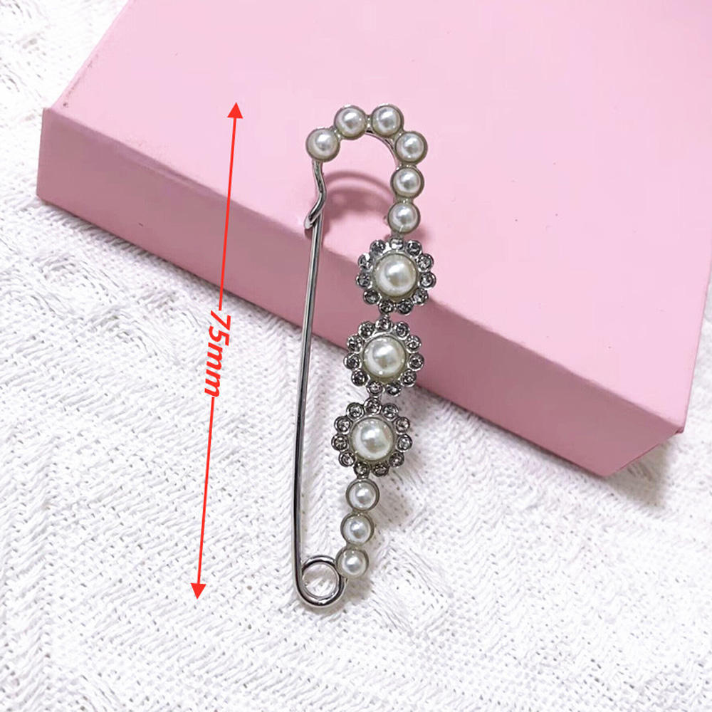 001 Blanc Perle K Doré 7.5CM