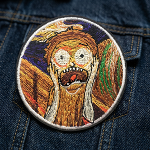BADGE BRODÉ À LA MACHINE - Product Image 2