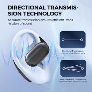 全新设计人工智能翻译无线耳机全液晶触摸屏游戏耳机防水耳机 - Product Image 3