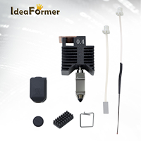 Kit Ekstruder Hotend Pemanas Cepat Paduan Tembaga Ideaformer, Nosel Baja Keras, Printer 3D 24V Snapmaker U1 42g Cina