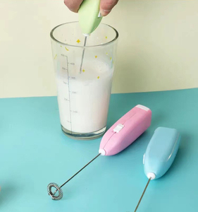 2023 Preço Mais Barato Promoção Clássica Batedor Elétrico de Leite Espumador Barato Batedor Misturador de Bebidas - Product Image 5