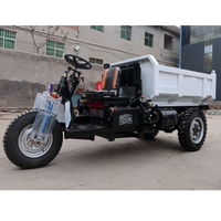 HuanSheng Mini-dumper minier diesel 4 tonnes avec frein à air, matériel minier léger