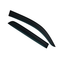 Déflecteurs de pluie pour vitres noires Tacoma Double Cab, visières de porte pour Toyota Tacoma 2005-2015, accessoires 4x4