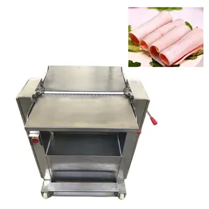 Pelador portátil para procesamiento de rebanadas frescas, pelador de carne, cortador de piel de cerdo, máquina cortadora de piel de cerdo