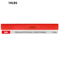 Suministro de fábrica Fortalecedor Twist Hand Grip Ejercitador Flex Bar Codo Barra de entrenamiento de silicona con diferente resistencia