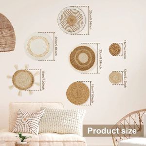 Décorations de plage pour la maison Boho mur petit macramé pièces de décoration de luxe panier en osier africain articles de décoration de <span class=keywords><strong>cuisine</strong></span> - Product Image 1