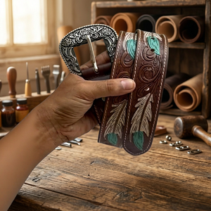 Antique Square Steel Custom Handicrafts Genuine 100% Original Cow Hide Vintage Heavy Duty Waterproof Eco-Friendly Long Lasting - Product Image 1