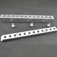 Molde de aluminio para lápiz labial, personalizado, mecanizado por CNC, con forma ondulada y diseño distintivo de borde curvo tipo pico de pájaro