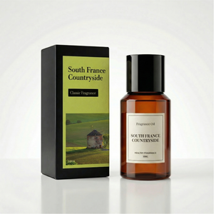 Huile parfumée concentrée 50 ml, senteur campagne sud-occidentale, naturelle, écologique, longue durée, huile aromatique de luxe pour hôtel - Product Image 1