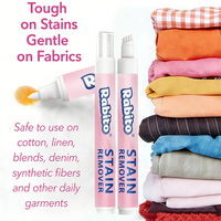 Stylo détachant textile pour voyages, nettoyant pour taches de lessive