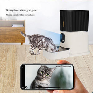 Distributeur automatique <span class=keywords><strong>de</strong></span> nourriture pour animaux <span class=keywords><strong>de</strong></span> compagnie, écologique, fonctionnant sur batterie, avec caméra, contrôle par application, alimentation intelligente programmée pour chats <span class=keywords><strong>et</strong></span> chiens - Product Image 2