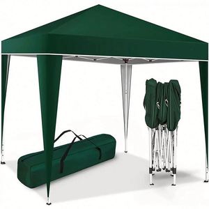 Parasol pliant personnalisé à quatre pieds pour le camping et les expositions, résistant aux intempéries, tente publicitaire - Product Image 2