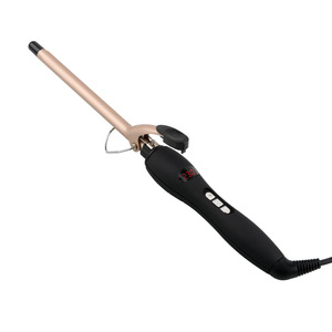 เครื่องม้วนผมไฟฟ้า LCD PTC ปรับอุณหภูมิได้ สำหรับ<span class=keywords><strong>ใช้</strong></span>ในบ้านและเชิงพาณิชย์ ระบบทำความร้อน PTC รวดเร็ว รับผลิตแบบ OEM พร้อมโลโก้แบรนด์ของคุณ - Product Image 1