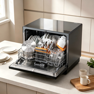 <span class=keywords><strong>Lave</strong></span>-<span class=keywords><strong>vaisselle</strong></span> de comptoir autonome 6 couverts <span class=keywords><strong>pour</strong></span> usage domestique, vente en gros, directement de l'usine - Product Image 3