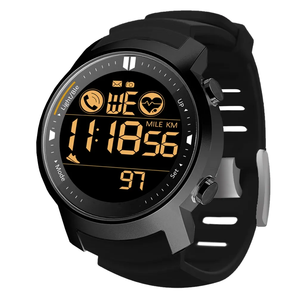 2023 digit watch message alarm clock stopwatch camera 50m waterproof swimming sport smart watch For Men