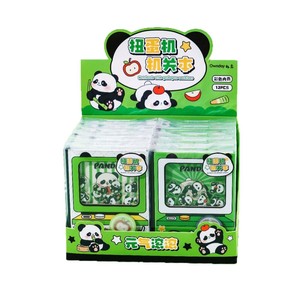 Yubon สมุดลายการ์ตูนแพนด้าแบบบิดได้เพื่อความผ่อนคลายสมุดโน้ตบิดทรงไข่แบบกลไกการบีบอัดเครื่อง<span class=keywords><strong>เขียน</strong></span>ปริศนากระเป๋า<span class=keywords><strong>ขายส่ง</strong></span> - Product Image 1