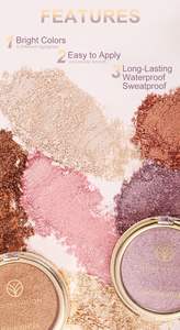 Vente chaude Vegan Glow Poudre Pressée Surligneur Longue Durée Peau Maquillage Haute Pigment Logo Personnalisé - Product Image 5