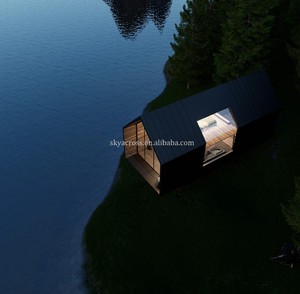 Casa prefabbricata in acciaio di lusso <span class=keywords><strong>Glamping</strong></span> cabina Casas De Lujo Para Hoteles acciaio espandibile casa prefabbricata 1 camere da letto - Product Image 5