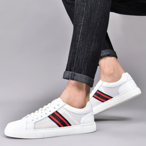 Nouvelles Chaussures Décontractées d'Été 2026 pour Hommes Jeunes – Baskets Blanches en Maille Respirante à Tige Souple - Product Image 4