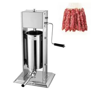 Machine de remplissage d'adhésif de saucisse semi-automatique de remplisseur quantitatif sous vide de fabricant chinois avec l'assurance qualité