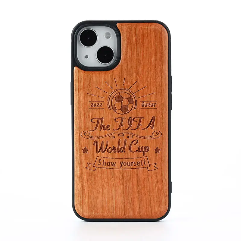 Full Cover Luxury 2023 New High Quality Solid Wood Anti-fall Phone Case For IPhone 13 14pro max
