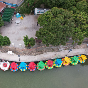 AOYU Barca Gonfiabile in Fibra di Vetro e PE per Piscina, con Luci Elettriche, a Forma di Animale, con Motore, per Bambini e Adulti, Uso Domestico - Product Image 5