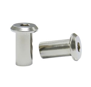 Legood M6 X 17มม. น็อตกระบอกเหล็กชุบทองเหลือง/น็อตขั้วต่อ - Product Image 4