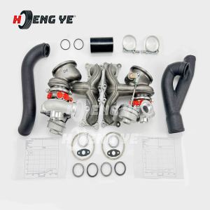 Turbocompresores Híbridos de Alto Rendimiento TD04 V3 17T 19T con Rueda Compresora Billet para BMW 135i 335i <span class=keywords><strong>535i</strong></span> y Z4 con Motor N54 - Product Image 2