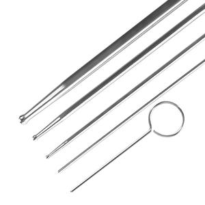 Satu Set prob reptil profesional, dengan ujung bola bulat detektor identifikasi jenis kelamin ular reptil multifungsi - Product Image 1