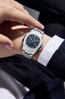 Montre Homme X-GEQCK Tendance, Montre à Quartz de Luxe Sportive Étanche, Multifonctionnelle Trois Yeux, Montre Reloj Lumière Nocturne