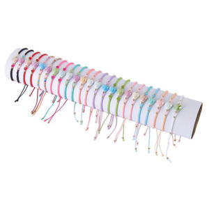 Set di Braccialetti con Cuore in Ceramica Angelina, 2400 Pezzi, Gioielli Moda Donna, Regalo in Stile Carino - Product Image 4