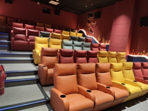 Fauteuils de cinéma modernes en gros, sièges d'auditorium avec porte-gobelets pour mobilier de salle de cinéma - Product Image 3