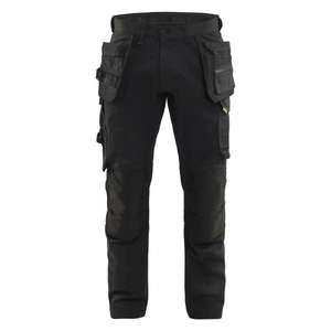 BLAKLADER - 175018329900C56 Pantalon d'artisan avec stretch Noir-PANTALON DE TRAVAIL EAN 7330509912485 PANTALON DE TRAVAIL EN DENIM - Product Image 4