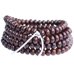 Bodhi Seed <b>Bracelet</b> 108 Beads 7mm <b>Ball</b> Shape Ethnic Style For Religious Ceremonies - Product Image 5