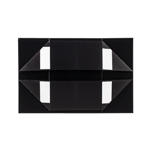 Luxury Scratch Resistance A5 Deep Black Magnetic Gift <b>Box</b> Packaging in Bulk - Product Image 6