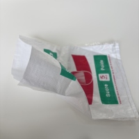 Sacs en PP imprimés en couleur personnalisés en usine, sacs tissés avec poignée, sacs tissés en plastique, sacs tissés en PP