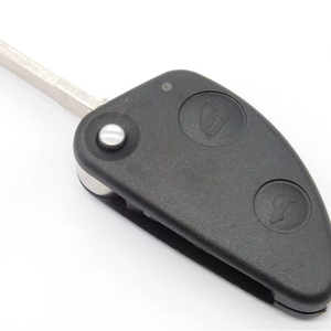 Remote Car Key Combo Flip Fob 2B/ 3 Button With Uncut SIP22 Blade 433mhz Id48 Chip For Alfa Romeo 147 156 166 Gt