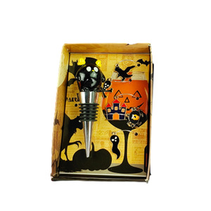 Halloween Cartoon <b>Wine</b> Stopper <b>Set</b> With <b>Gift</b> Box 12.5cm X 8.5cm For Party Decorations - Product Image 3