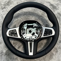 Volant en fibre de carbone adapté aux séries 1 2 3 4 5 6 7 G20 G26 G30 G01 G02 G80 G82 G87 F90 F95 F96 M3 M4 Pièces automobiles
