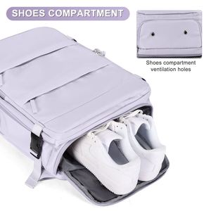 Sac à dos de voyage tendance, approuvé par les compagnies aériennes et les vols, imperméable, pour hommes et femmes voyageurs - Product Image 5
