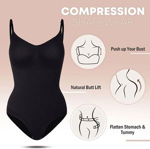 Corset amincissant pour le corps, <span class=keywords><strong>grande</strong></span> <span class=keywords><strong>taille</strong></span>, une pièce, <span class=keywords><strong>taille</strong></span> amincissante, lifting des hanches, sous-vêtements pour femmes, <span class=keywords><strong>taille</strong></span> plus, shapers - Product Image 4