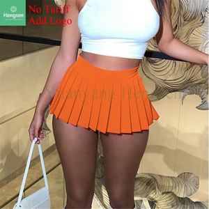 Couleurs Solide Plaid Mini Jupe Taille Haute Club Party Wear Bas Prix Femmes Sexy Patted Jupe Sexy 25 - Product Image 6