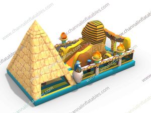Parcours d'obstacles gonflable pour enfants, château de saut, maison de rebond - Product Image 2