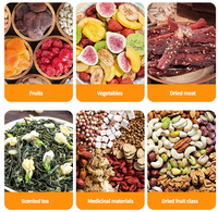 24 Lagen Fruit Droogmachine Gedroogde Fruit Machine Roestvrij Staal Biltong Beef Jerky Fruit Voedsel Dehydrators Machine
