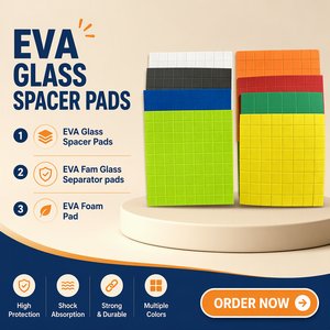 Entretoises en <span class=keywords><strong>mousse</strong></span> EVA pour verre isolant – Protection contre les rayures pour le transport et l'<span class=keywords><strong>isolation</strong></span> du verre - Product Image 1