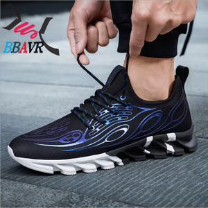 รองเท้ากีฬาแบรนด์ดังจากโรงงานจีน รองเท้าผ้าใบแฟชั่นลำลองสำหรับผู้ชาย - Product Image 4