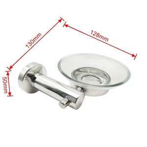 Accessori per sapone da Bar <span class=keywords><strong>in</strong></span> acciaio inox da bagno a parete per Dispenser di sapone <span class=keywords><strong>liquido</strong></span> Rack con sapone <span class=keywords><strong>in</strong></span> <span class=keywords><strong>vetro</strong></span> piatti - Product Image 5