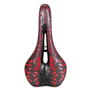<span class=keywords><strong>Selle</strong></span> de vélo <span class=keywords><strong>VTT</strong></span> siège de vélo de route en cuir PU rempli de <span class=keywords><strong>gel</strong></span> coussin de vélo confortable antichoc <span class=keywords><strong>selle</strong></span> de vélo - Product Image 4